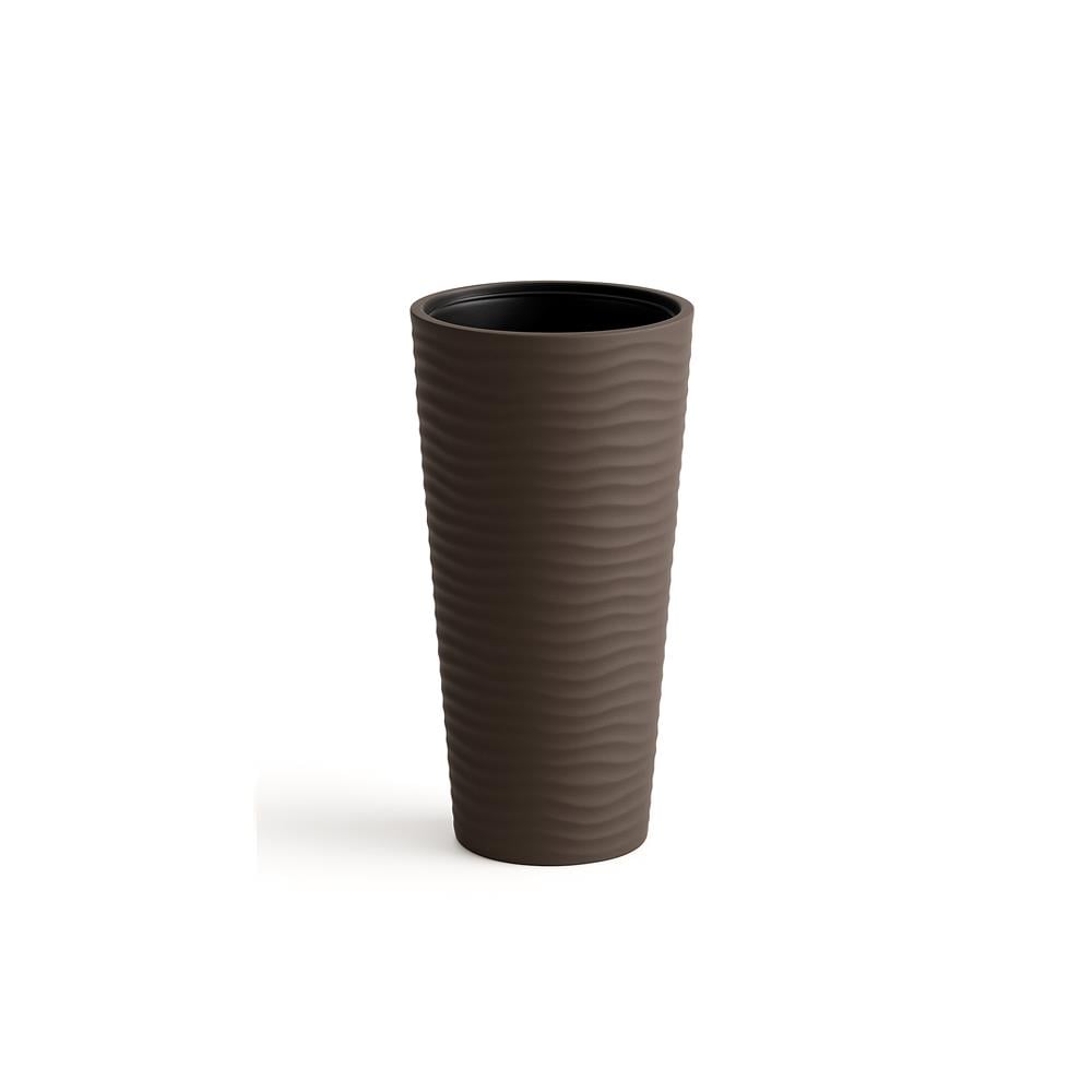 Serinova Kumsal Vazo Saksı Takım No:3 13.7 Lt Mocha resmi