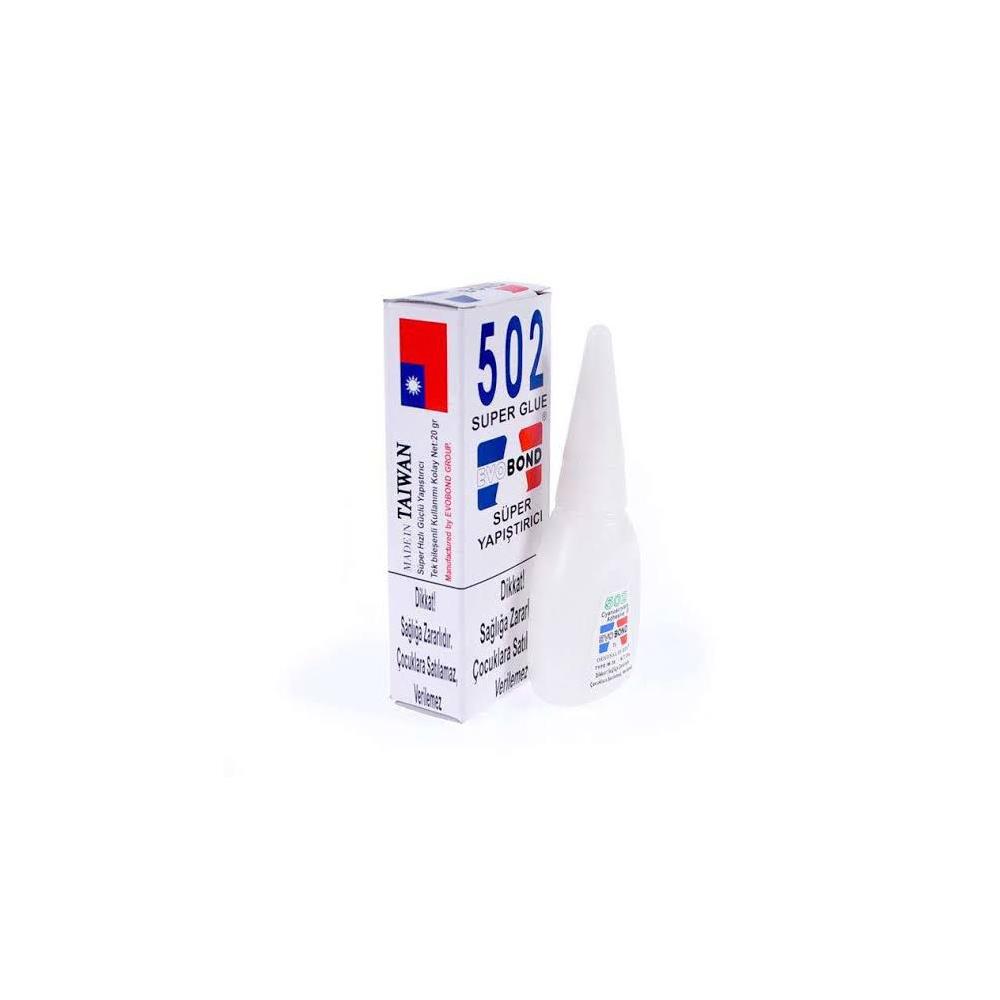 Evobond 502 Süper Hızlı Japon Yapıştırıcı 20 Gr resmi