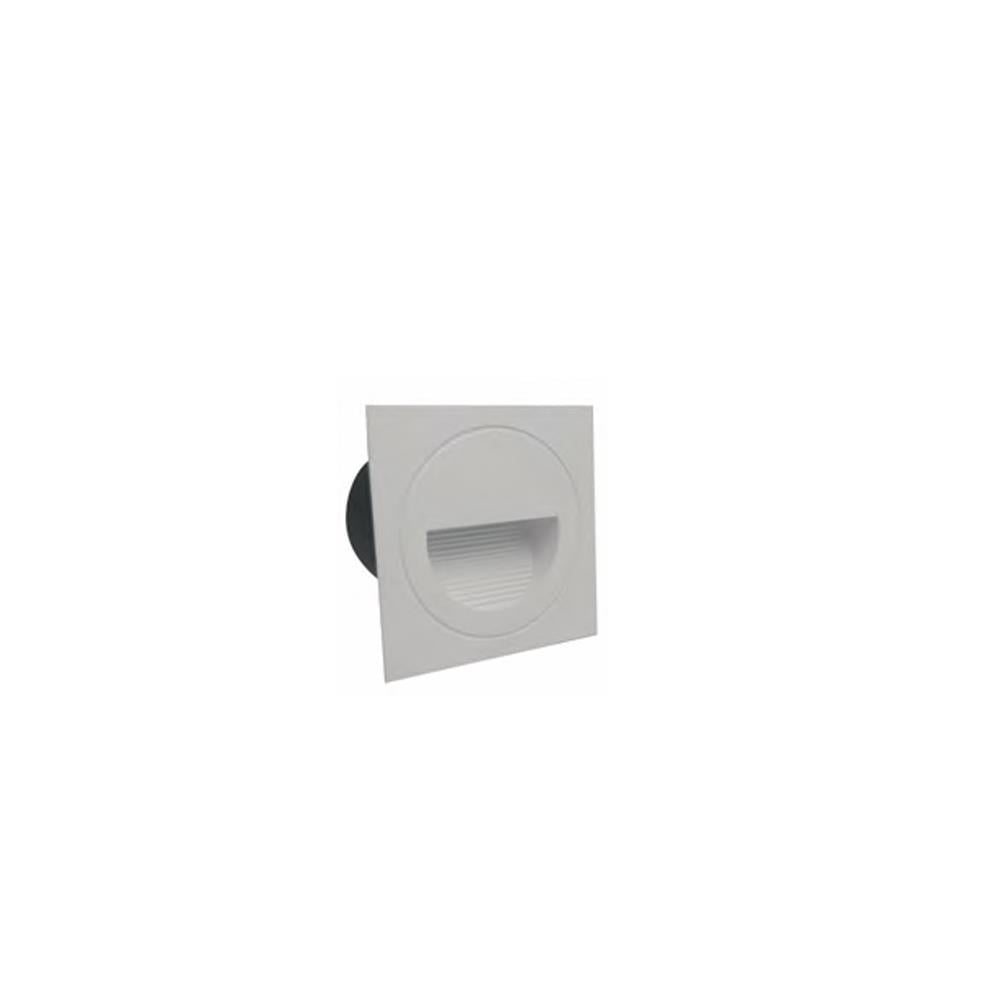 Forlife Döküm Kasa Merdiven Ve Koridor Aydınlatma Armatürü 3W 3200K Gün Işığı Fl-2291 B resmi