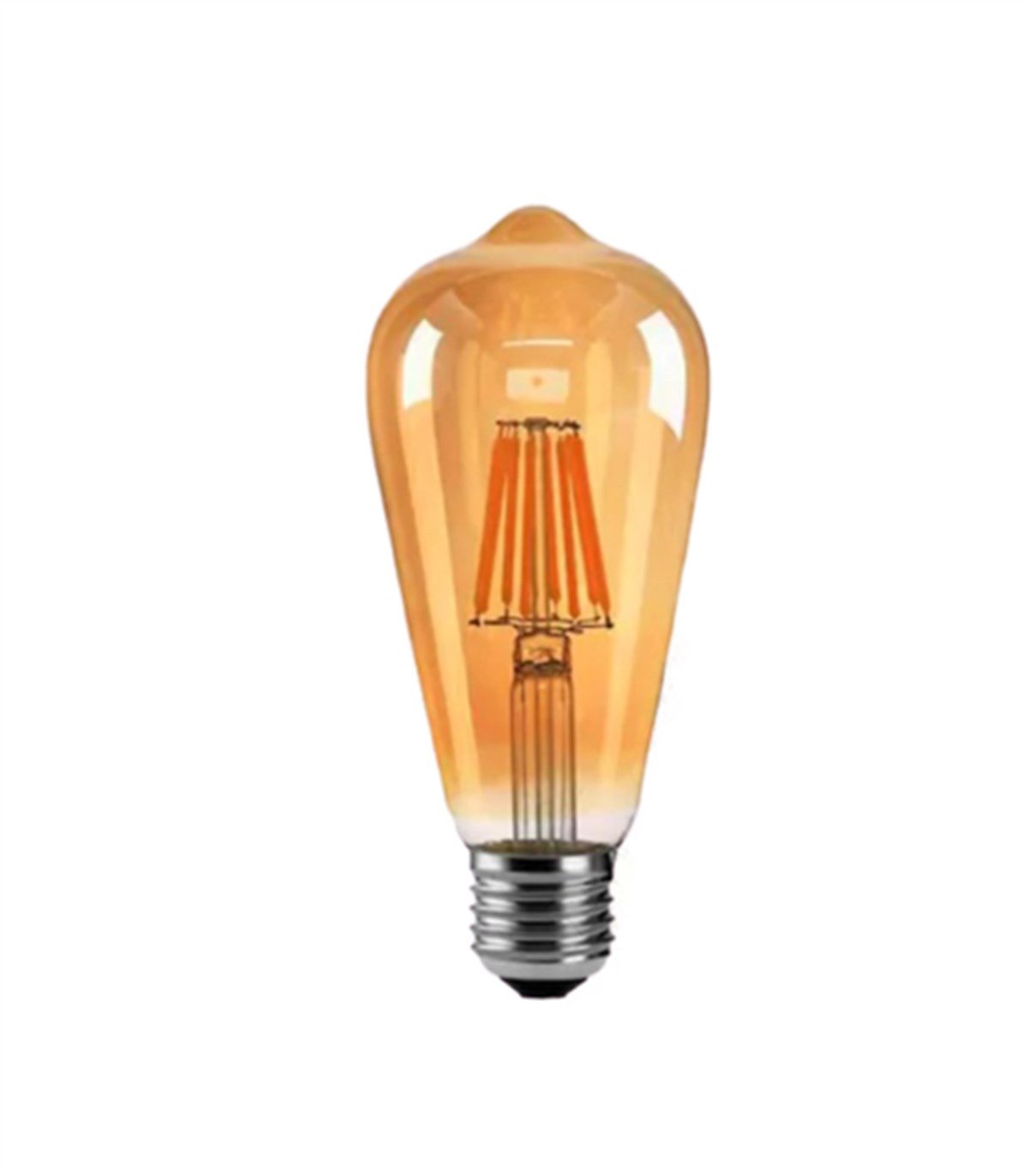 HEKA Flamanlı Rustik Ampul Sarı 4WATT E14 ERD66 resmi