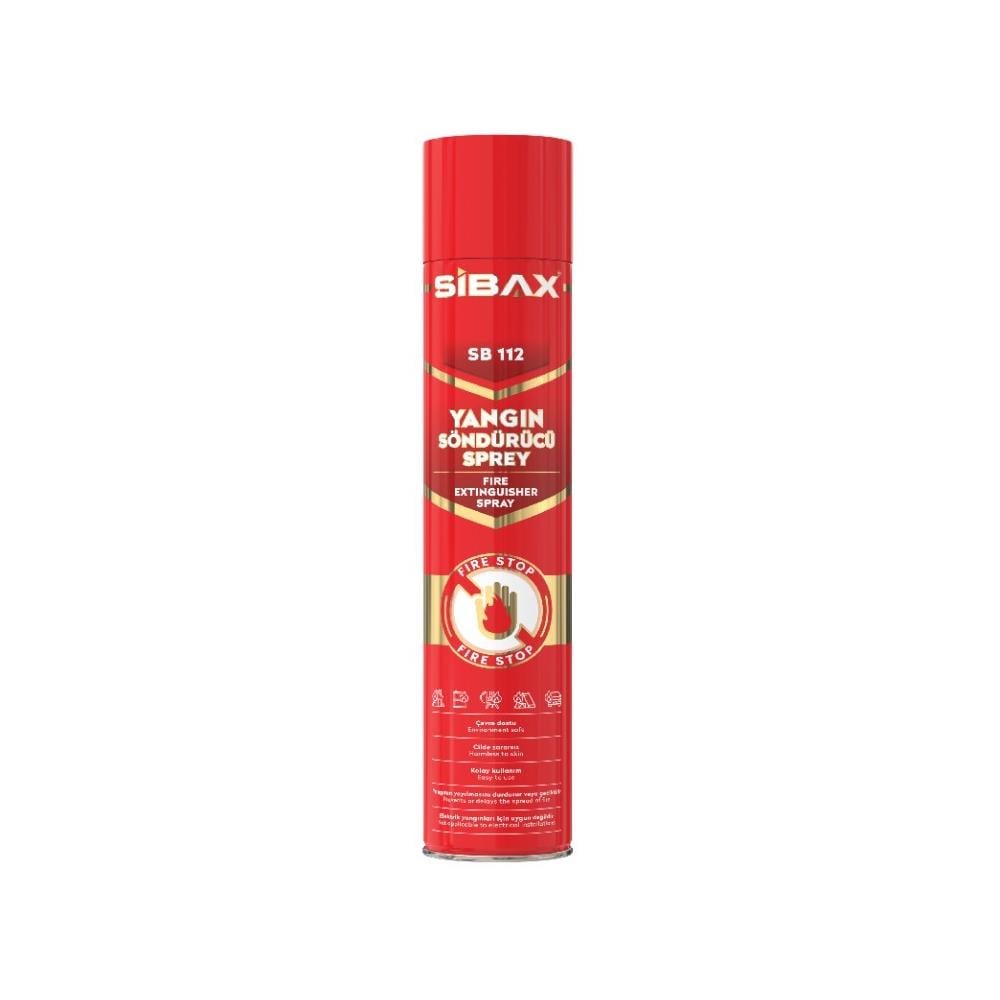 Sibax Sb112 Yangın Söndürücü Sprey 600 Ml resmi
