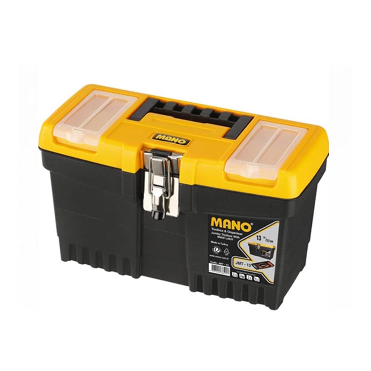 Mano Metal Kilitli Takım Çantası 13" Mt-13 resmi