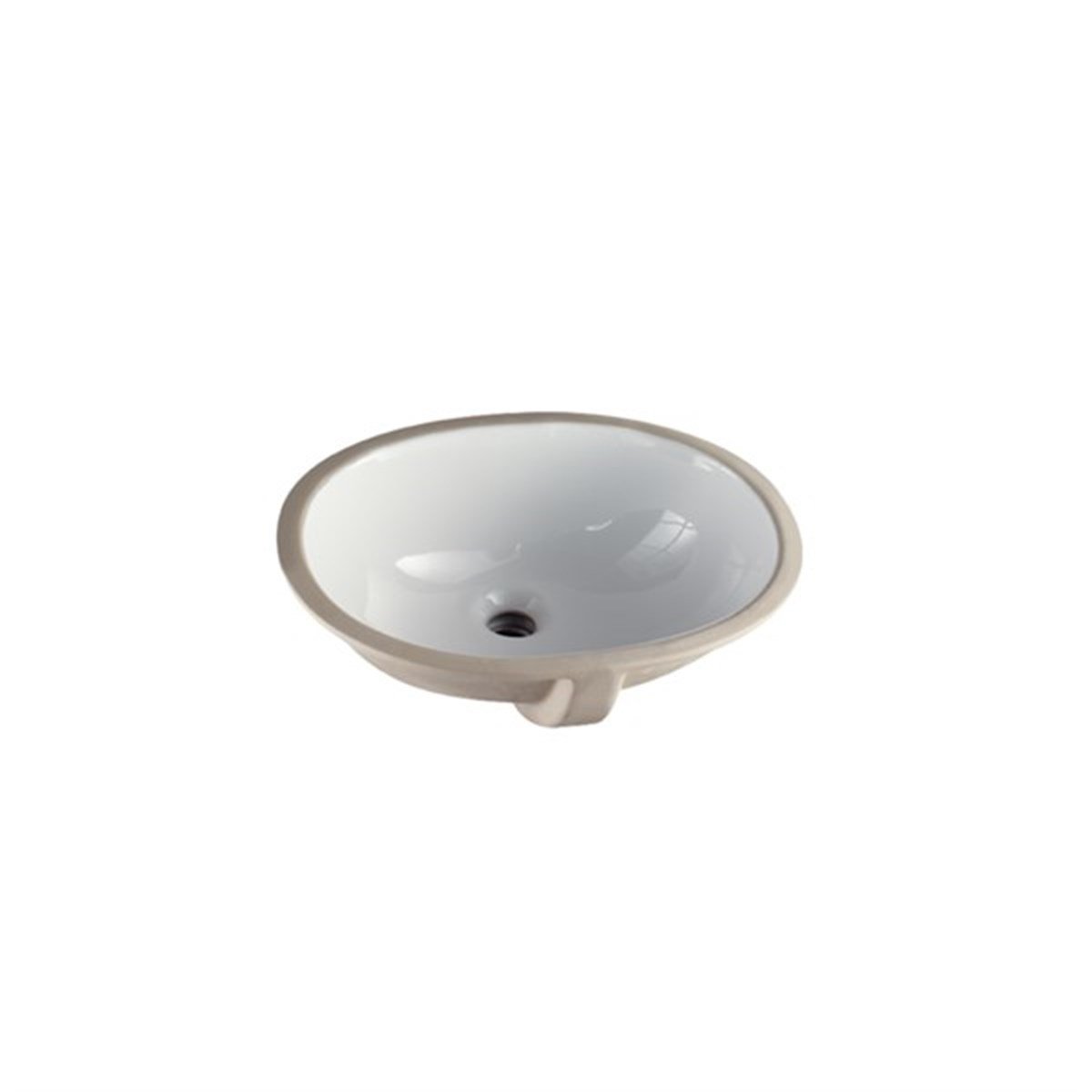 Turkuaz Cerastyle Tezgah Altı Lavabo 48x39cm 070200 resmi