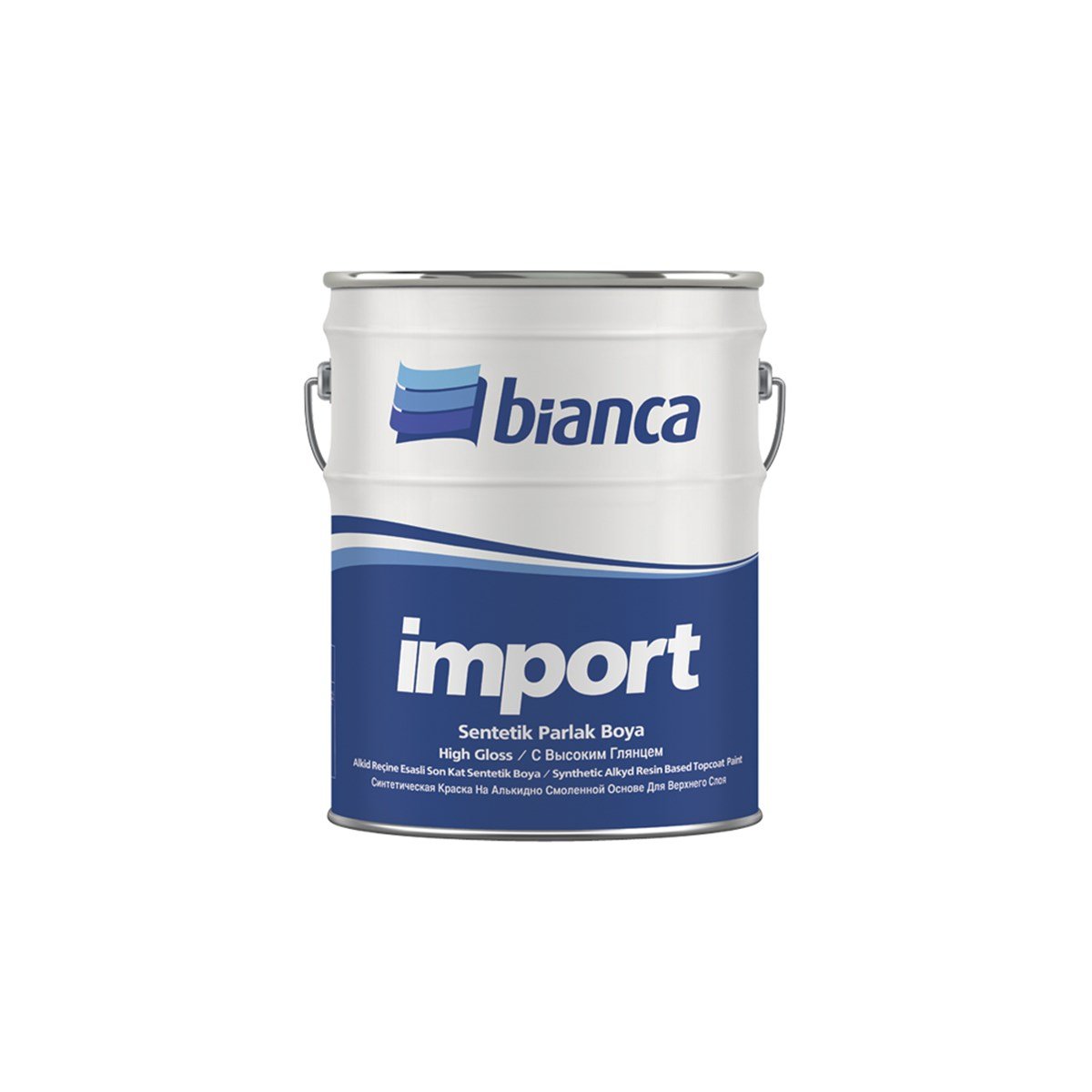 Bianca İmport Parlak Sentetik Yağlı Boya 15 Lt resmi