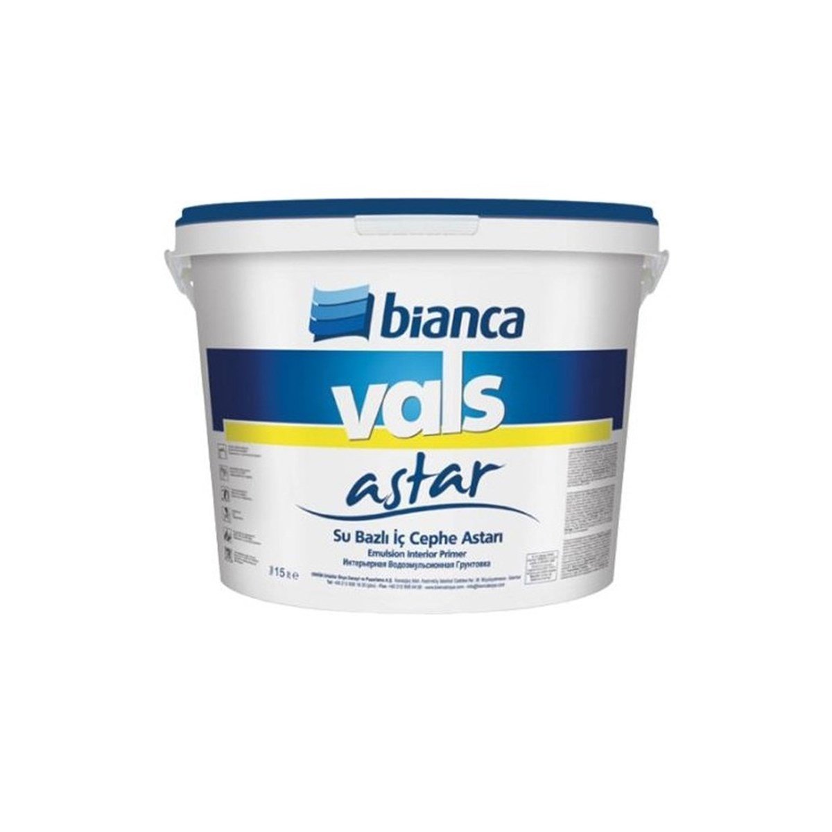 Bianca Vals Saten Astar 7,50 Lt Şeffaf resmi