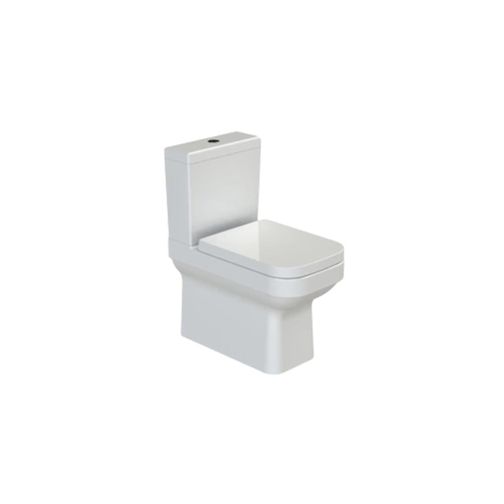 Turkuaz Cerastyle Noura Duvara Sıfır Klozet Takımı (Pp Kapak + İç Takım) Set004093 resmi