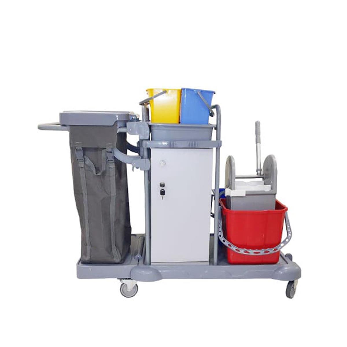 Kat Hizmet Arabası Dolaplı Plastik KHA 3401 resmi