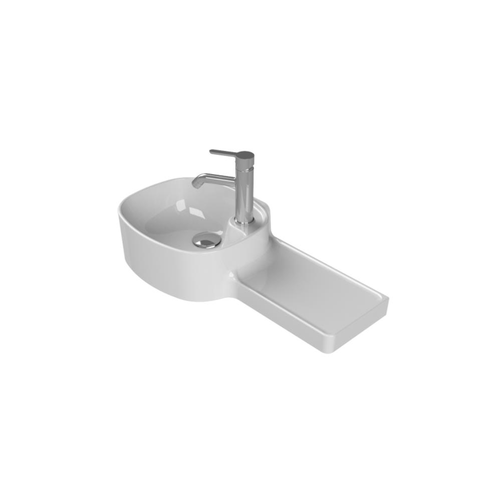Turkuaz Cerastyle Harmony Etajerli Lavabo 65x32x20,5 Cm 043700-u resmi
