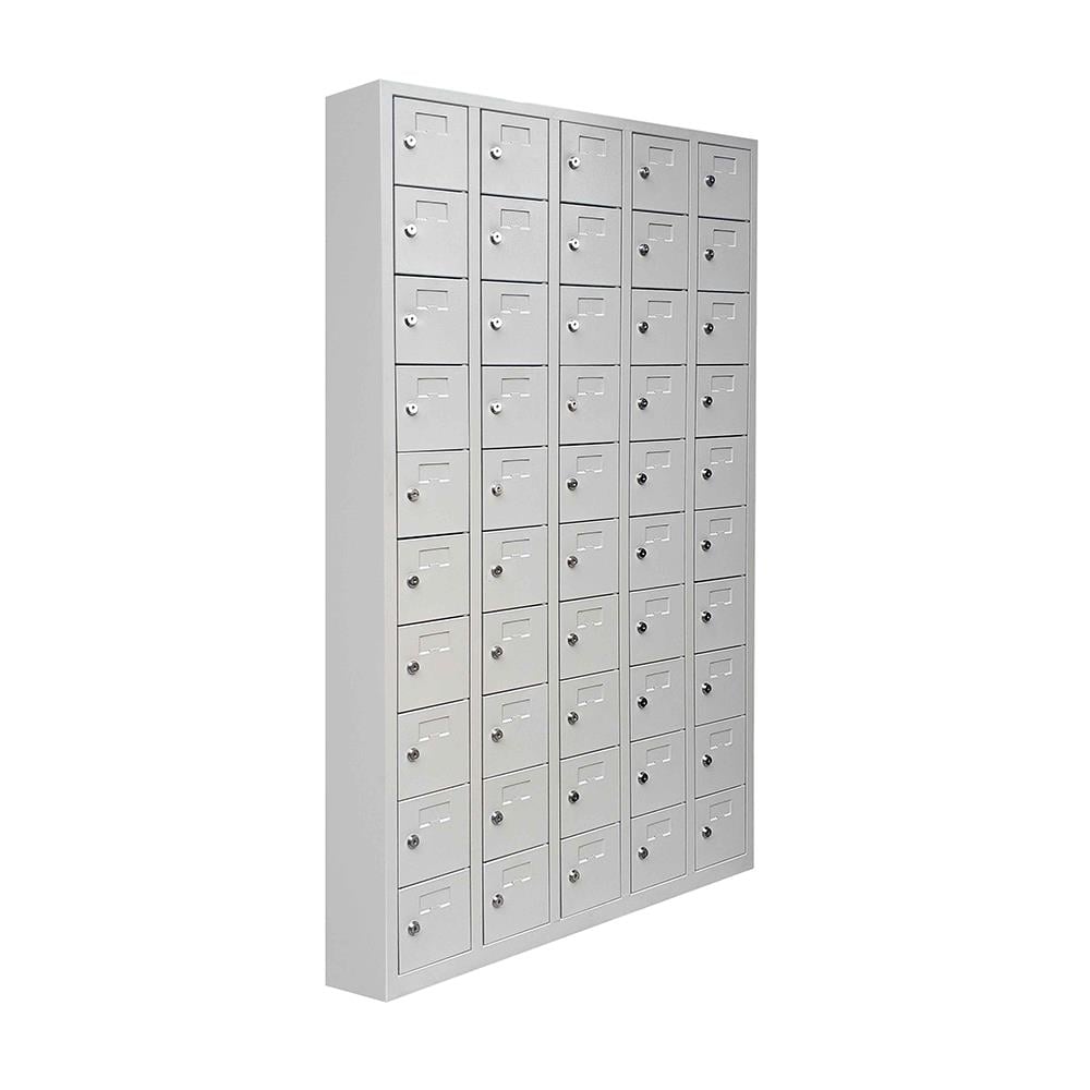 Usta Çelik Cep Telefonu Dolabı Metal 50 Gözlü 100X20X173 U-C05 resmi