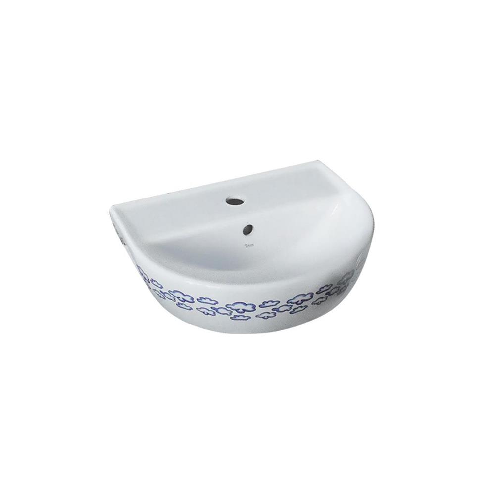 Turkuaz Yumurcak Lavabo 35X45 Cm 003100-U61 resmi