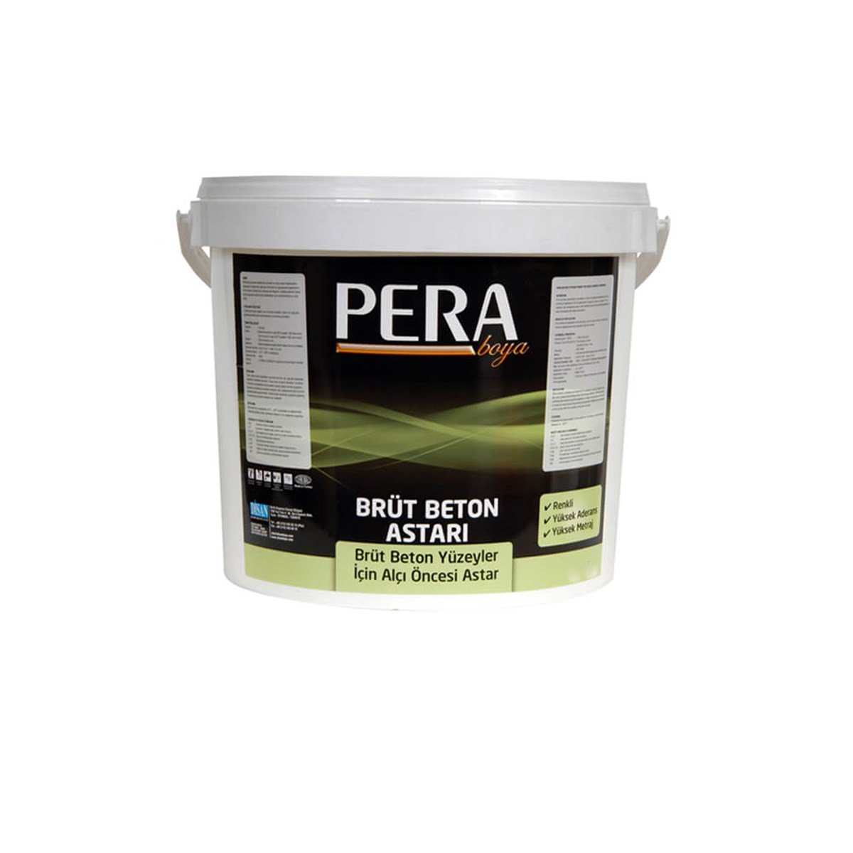 PERA Brüt Beton Astarı 4Kg  (Alçı Sıva Öncesi Astar) resmi