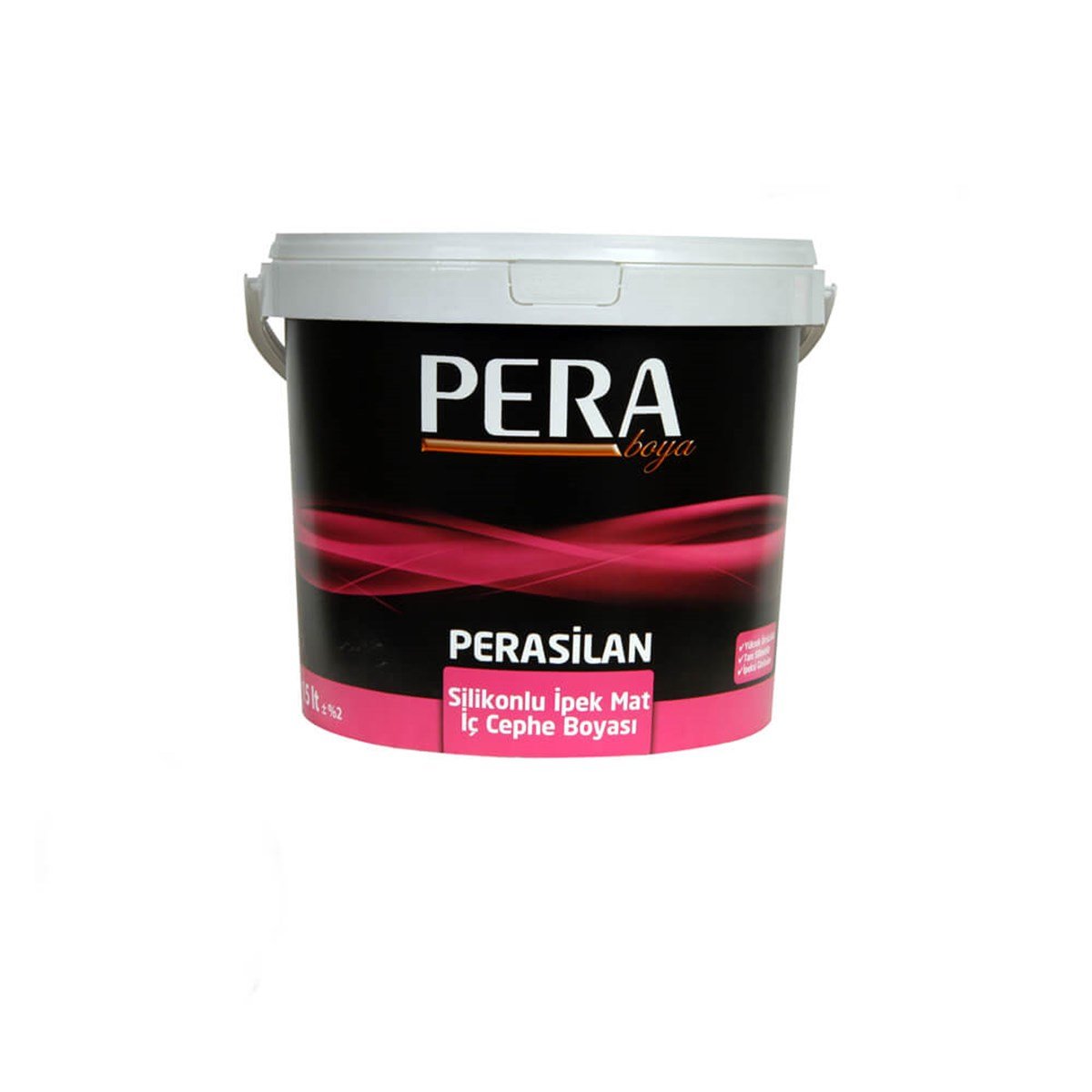 PERASİLAN Silikonlu İpek Mat İç Cephe Boyası 2.5 Lt resmi