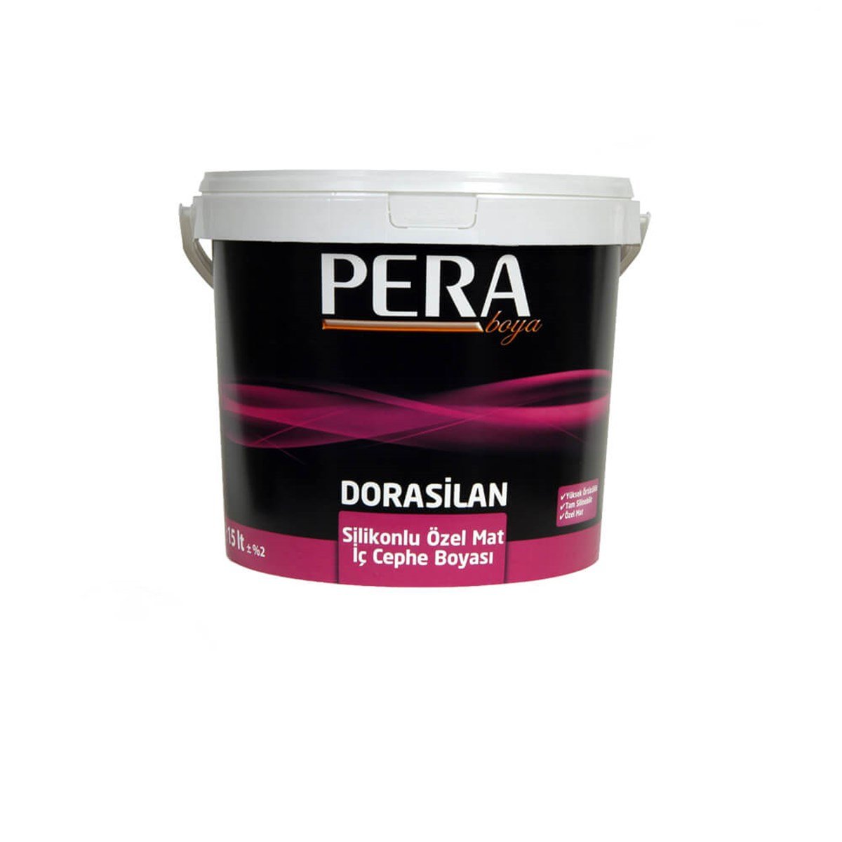 DORASİLAN Silikonlu Özel Mat İç Cephe Boyası 2.5Lt (3.5Kg) resmi