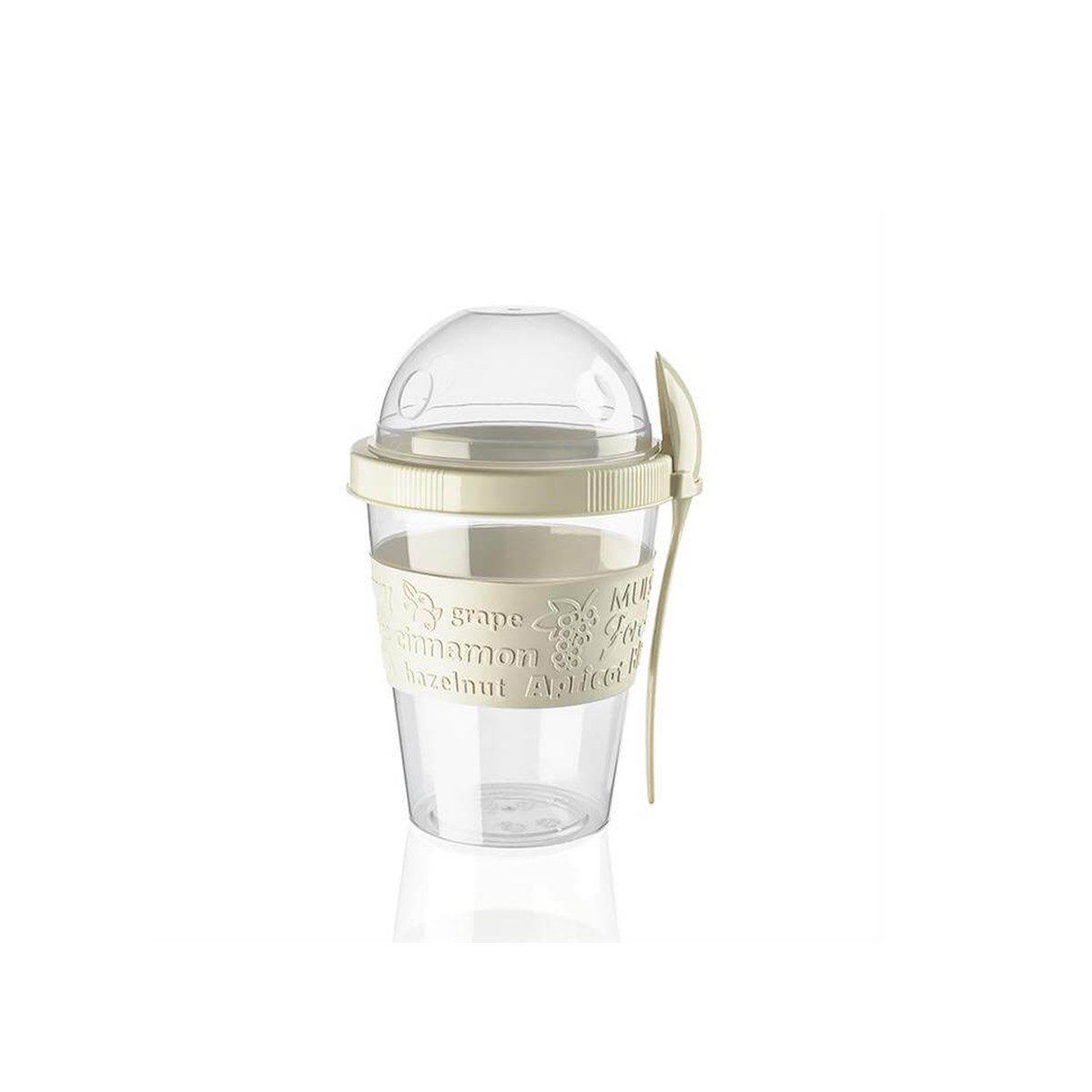 Hazneli Yoğurt Kabı 600Ml AP-9199 resmi