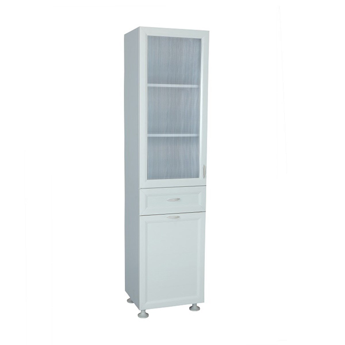 Zen Çok Amaçlı Sepetli Pvc (Plastik) Dolap 45X180X37Cm resmi