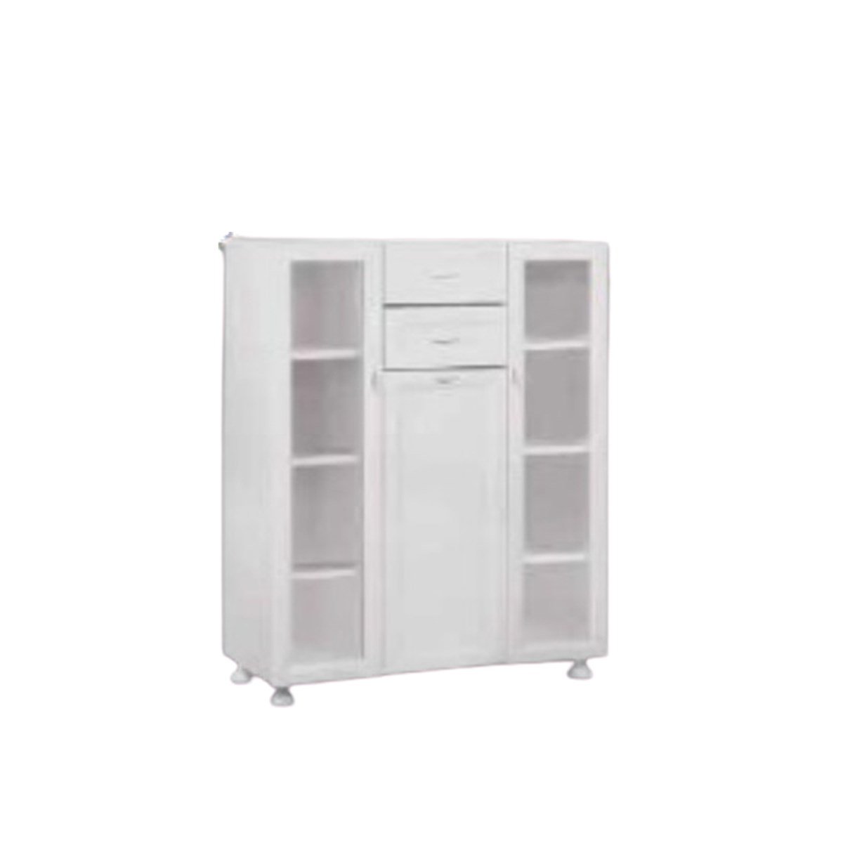 Zen Çok Amaçlı Pvc (Plastik) Dolap 103X101X37Cm resmi
