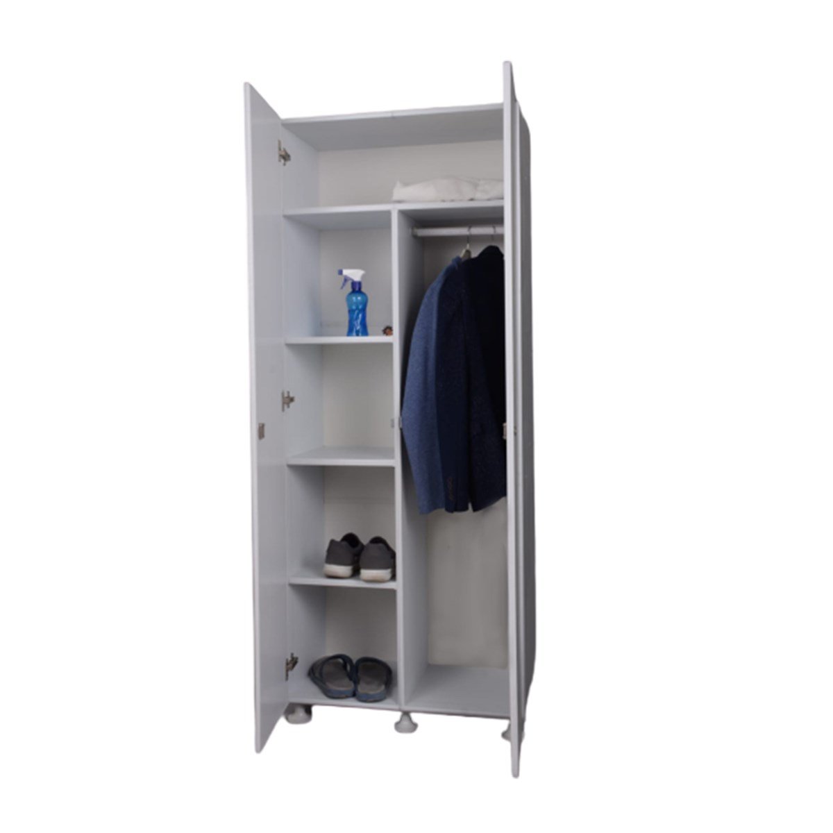 Zen Çok Amaçlı Pvc (Plastik) Temizlik Dolabı 72X180X42Cm resmi