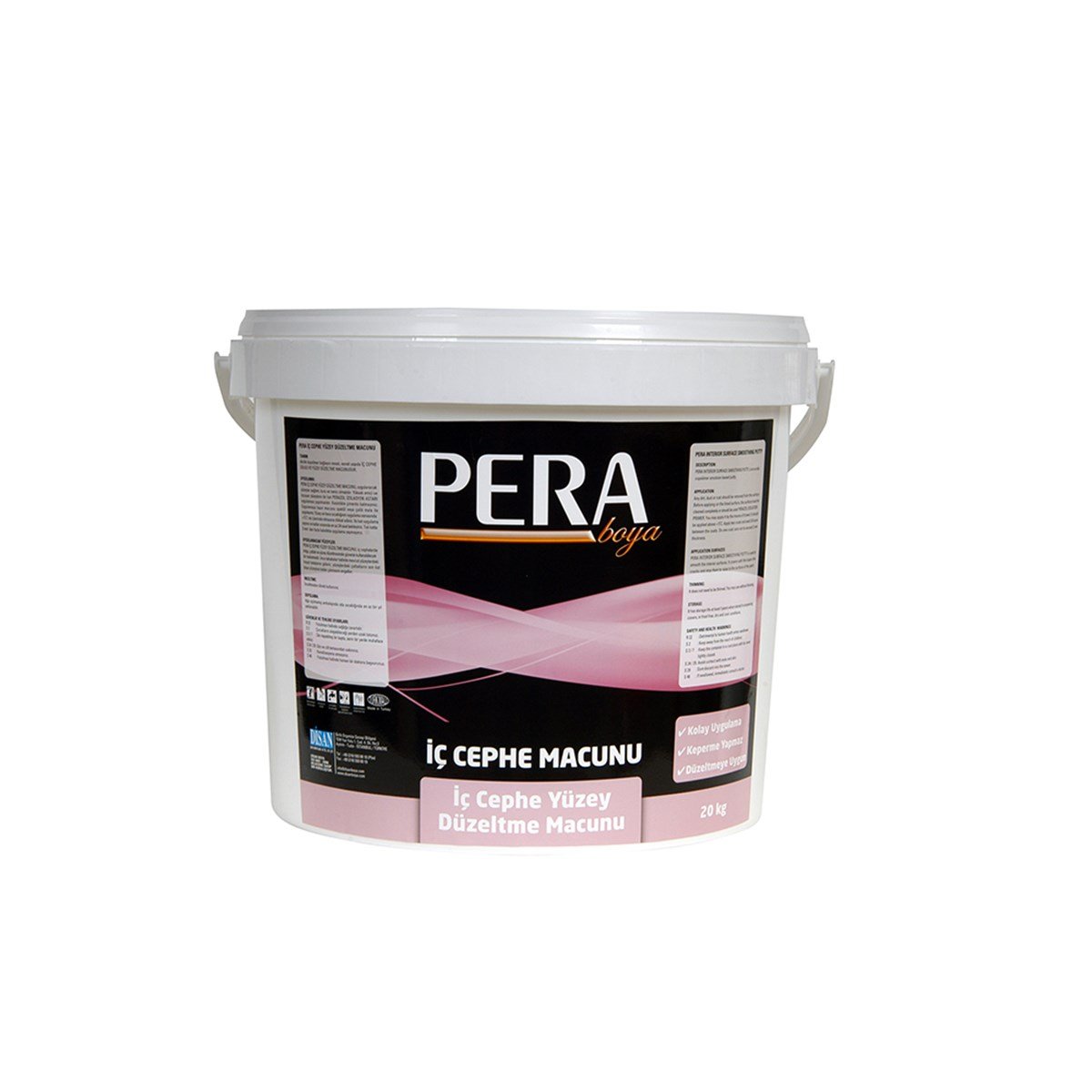 Pera İç Cephe Macunu 3.5 Kg resmi
