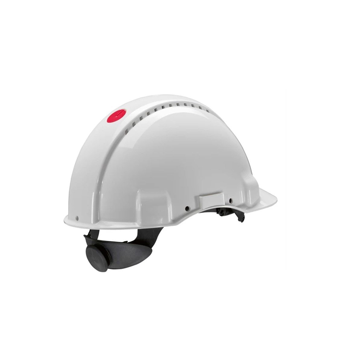 3M G3000 Havalandırmalı Vidalı Beyaz Baret resmi