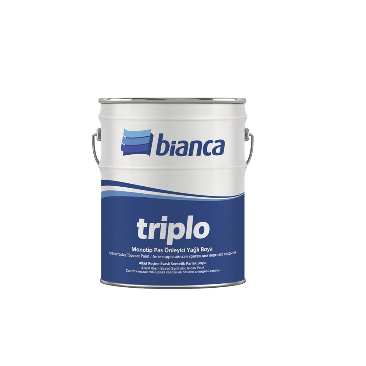 Bianca Triplo (Monotip Pas Önleyici Yağlı Boya) 2,50 Lt Beyaz resmi