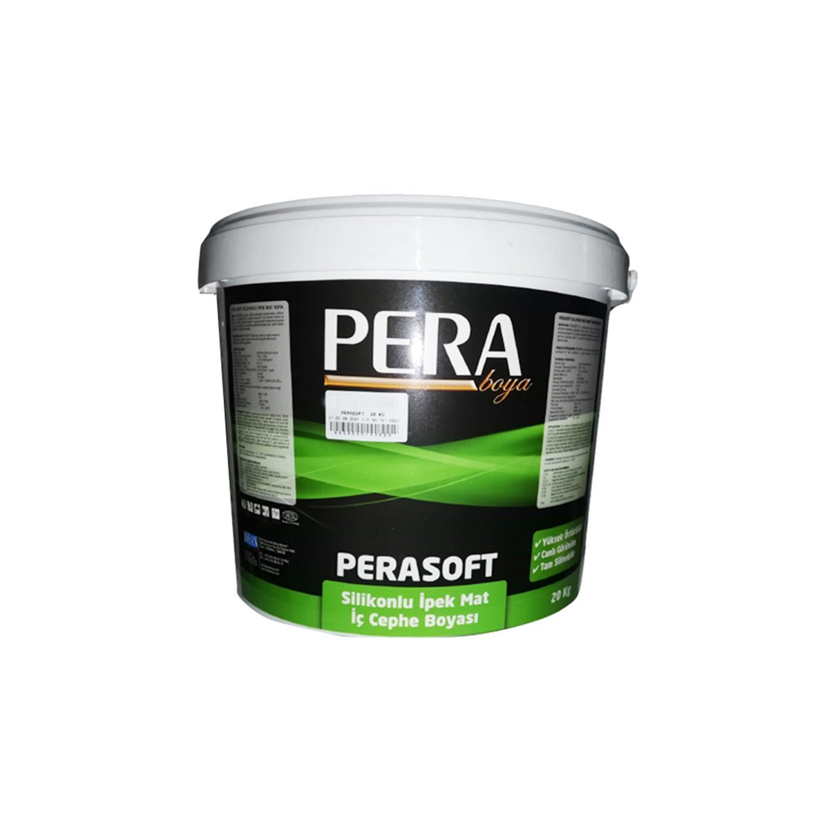 Perasoft Silikonlu İpek Mat İç Cephe Boyası 3,5 Kg resmi