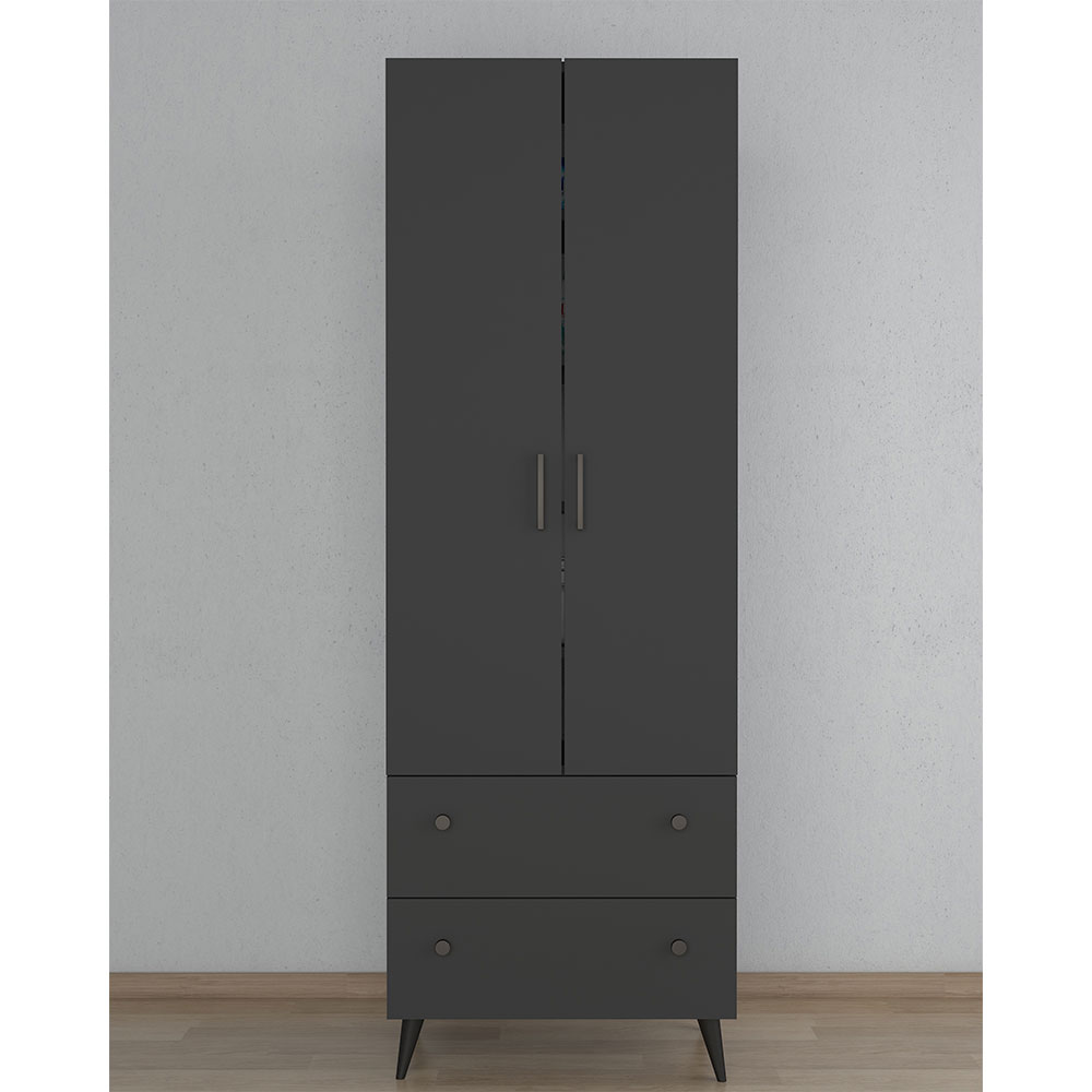 Bgr Çok Amaçlı Dolap Antrasit 1009 resmi