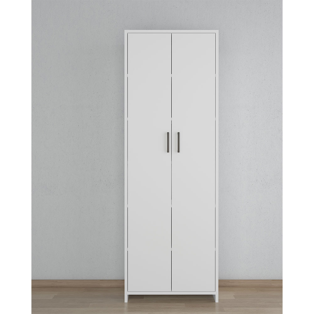 Bgr Gardrop 2 Kapaklı Beyaz 1013 resmi