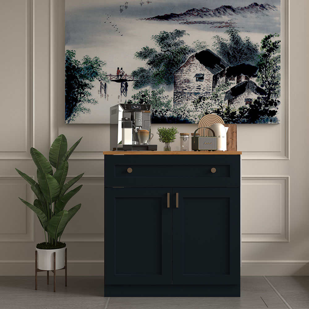 Bgr Kahve Köşesi Lacivert-Atlantik Çam 7041-M resmi