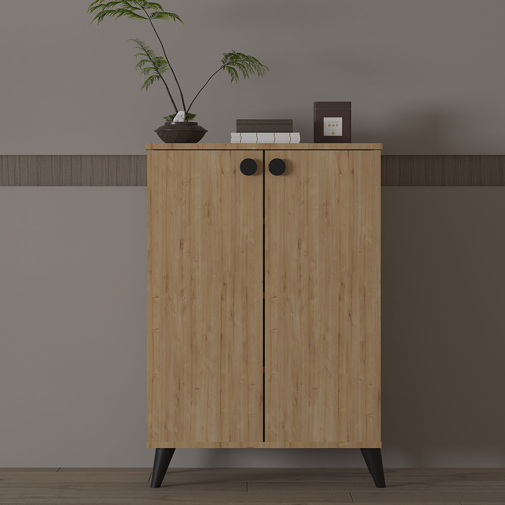 Bgr Ayakkabılık Çok Amaçlı Dolap Safir Meşe 8052 resmi