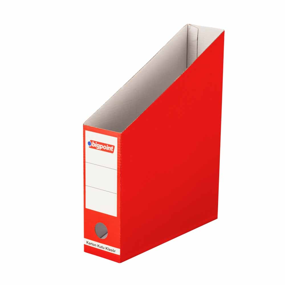 Bigpoint Karton Kutu Klasör Kırmızı resmi