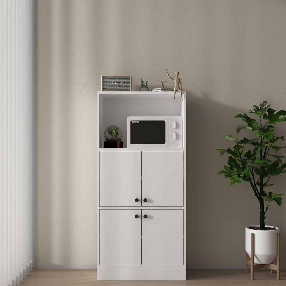 Bgr Kahve Köşesi Dolap Beyaz 2509 resmi