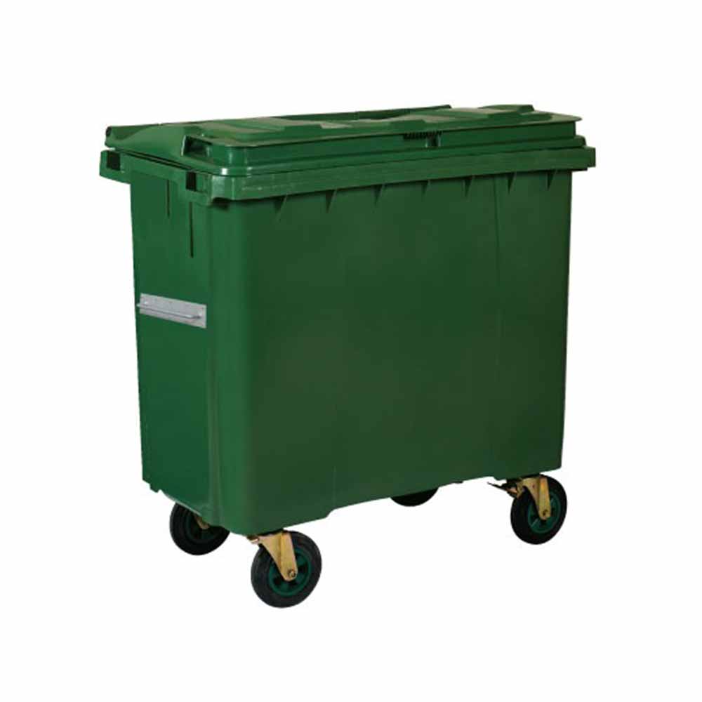 Kayaplas Çöp Konteyneri 770 Lt Yeşil resmi