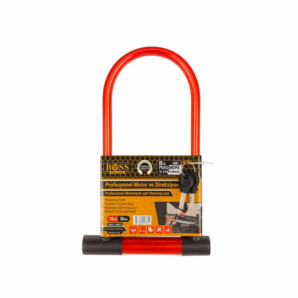 Boss Motor Ve Direksiyon Kilidi 22 Mm X 80 Cm resmi