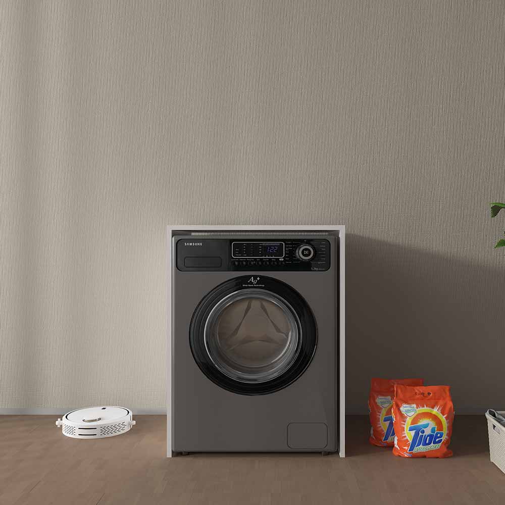 Bgr Çamaşır Makinesi Dolabı Beyaz 2501-B resmi