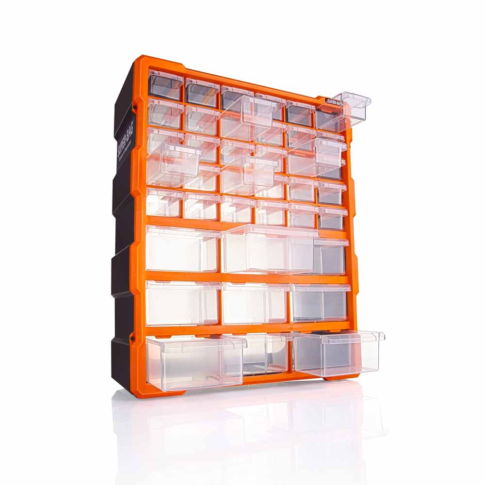 Super-Bag Monoblok Çekmeceli Organizer Set 39'Lu Asr-6001 resmi