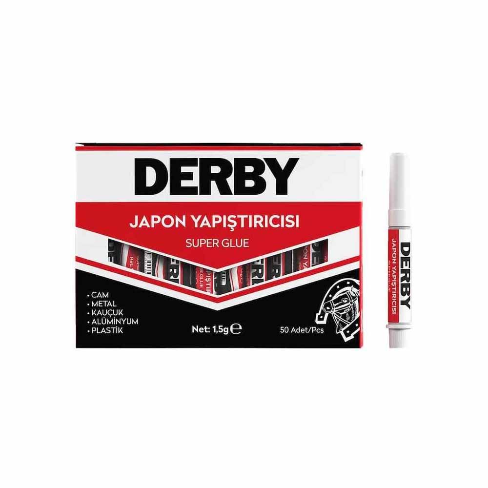 Derby Japon Yapıştırıcı 1.5 Gr 50'Li Paket resmi