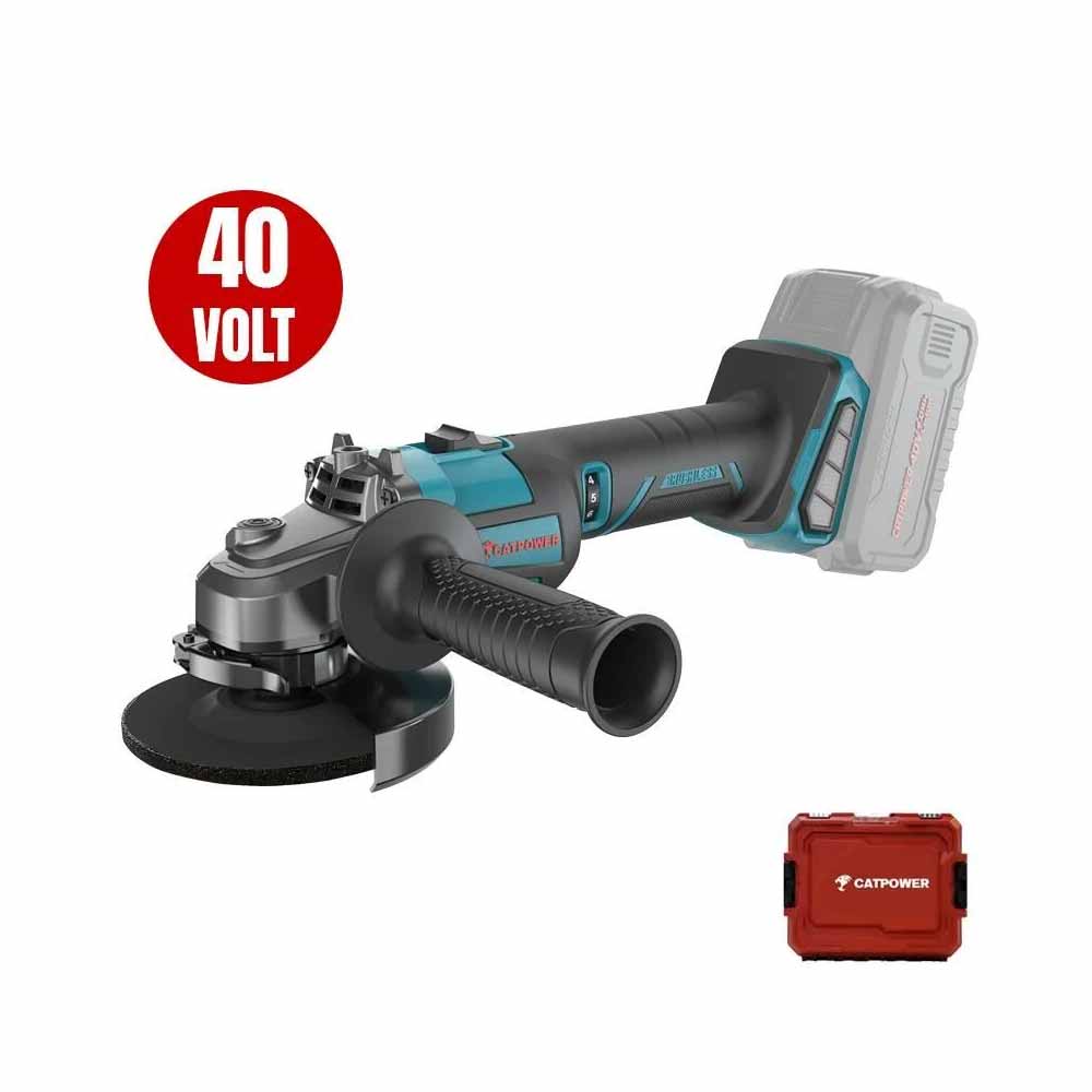 Catpower 4431 Set Akülü Avuç Taşlama Kömürsüz 125 Mm 40V 2X4.0Ah resmi