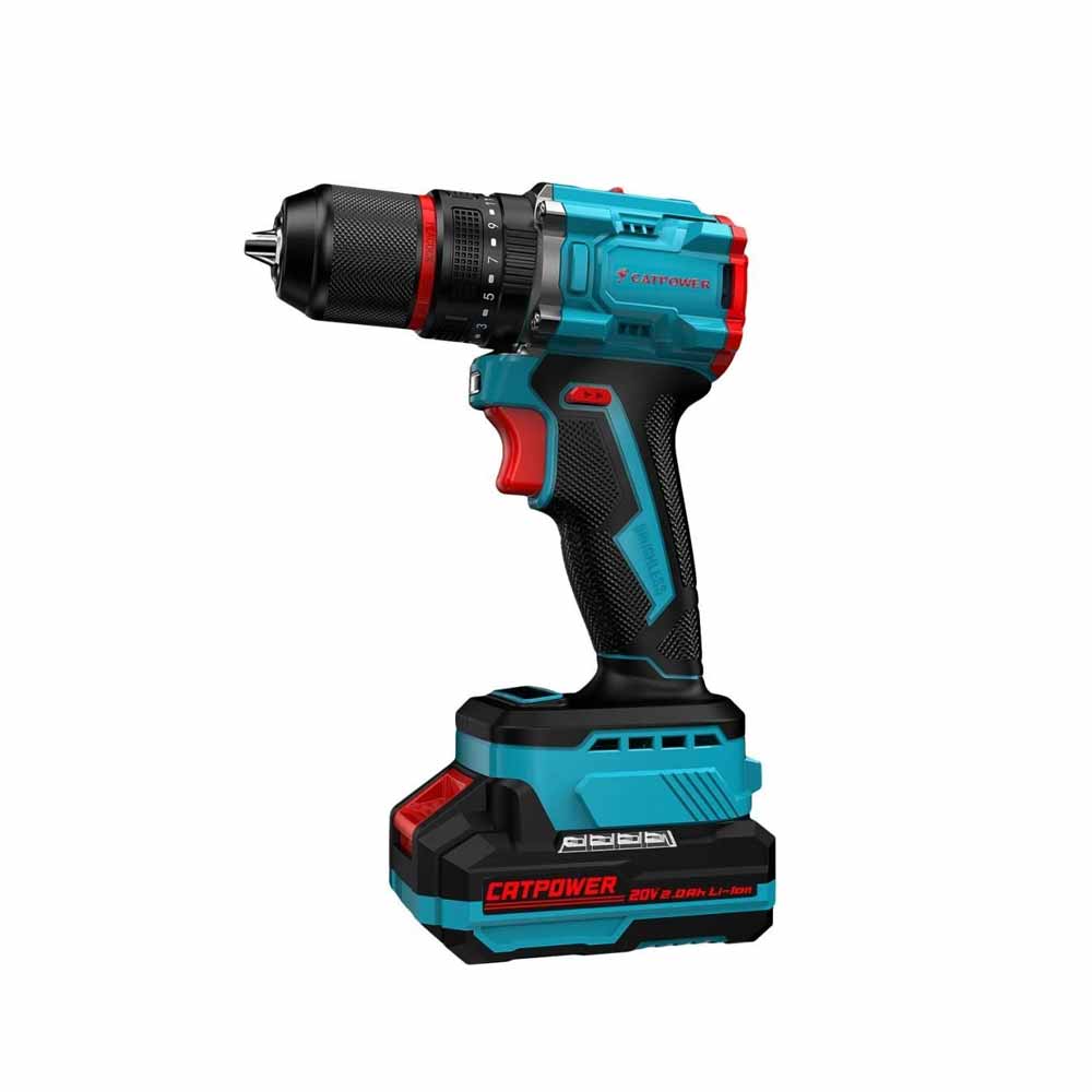 Catpower E1011 Akülü Darbeli Vidalama Kömürsüz 20V 2X2.0Ah resmi