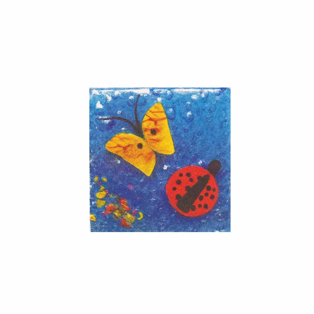 Füzyon Cam Gider Kapağı 10X10 Uğur Böcek resmi