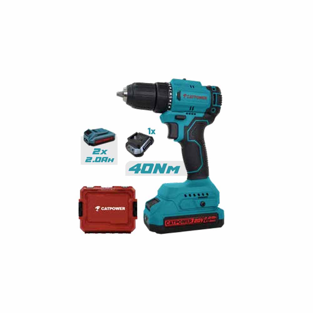 Catpower 4213 Set Akülü Darbeli Vidalama Kömürsüz 20V 2X2.0Ah resmi