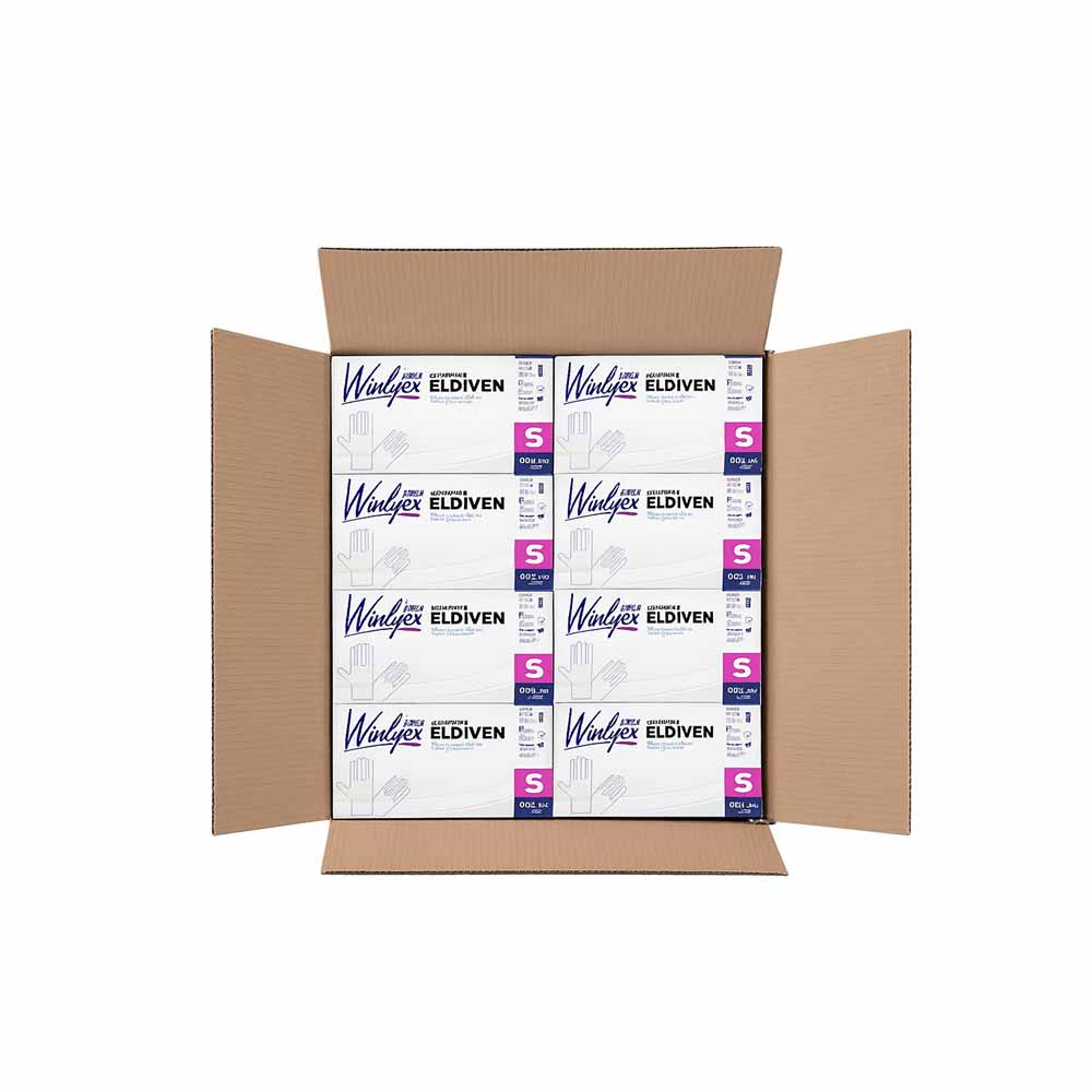 Reflex Winlyex Eldiven Şeffaf S Beden 100'Lü X 20 Paket resmi