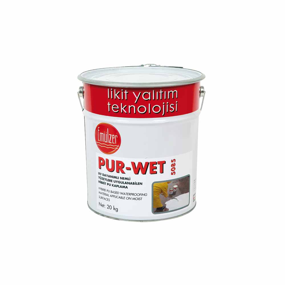 Emülzer Pur-Wet Hibrit Poliüretan Sıvı Kaplama 20 Kg resmi