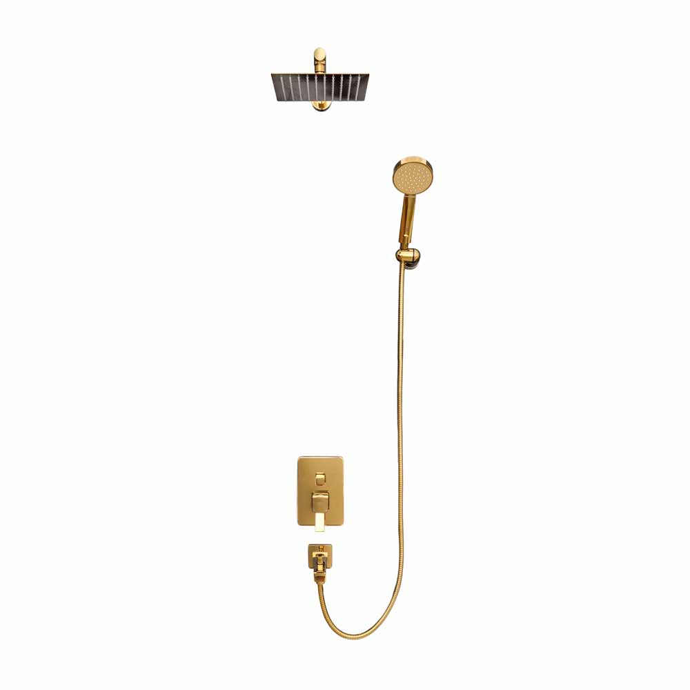Gpd Tulio Ankastre Duş Seti Altın resmi