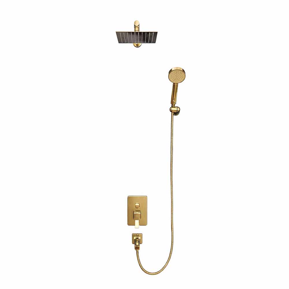 Gpd Tulio Ankastre Duş Seti Altın resmi