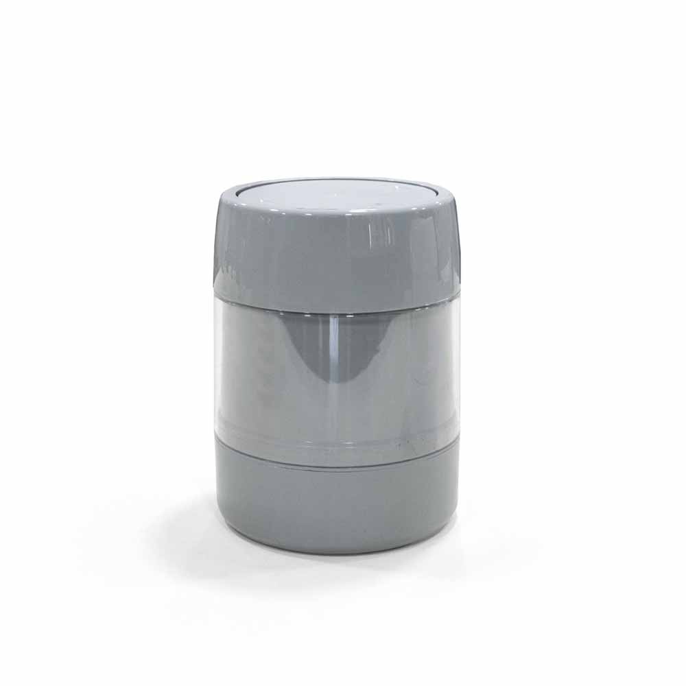 İnoks Premium Çöp Kovası 3 Lt Gri resmi