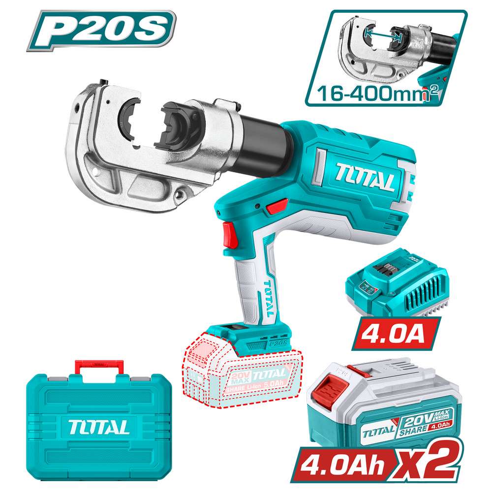 Total Akülü Pabuç Sıkma 20V 2X4,0 Ah TCTLI2005 resmi