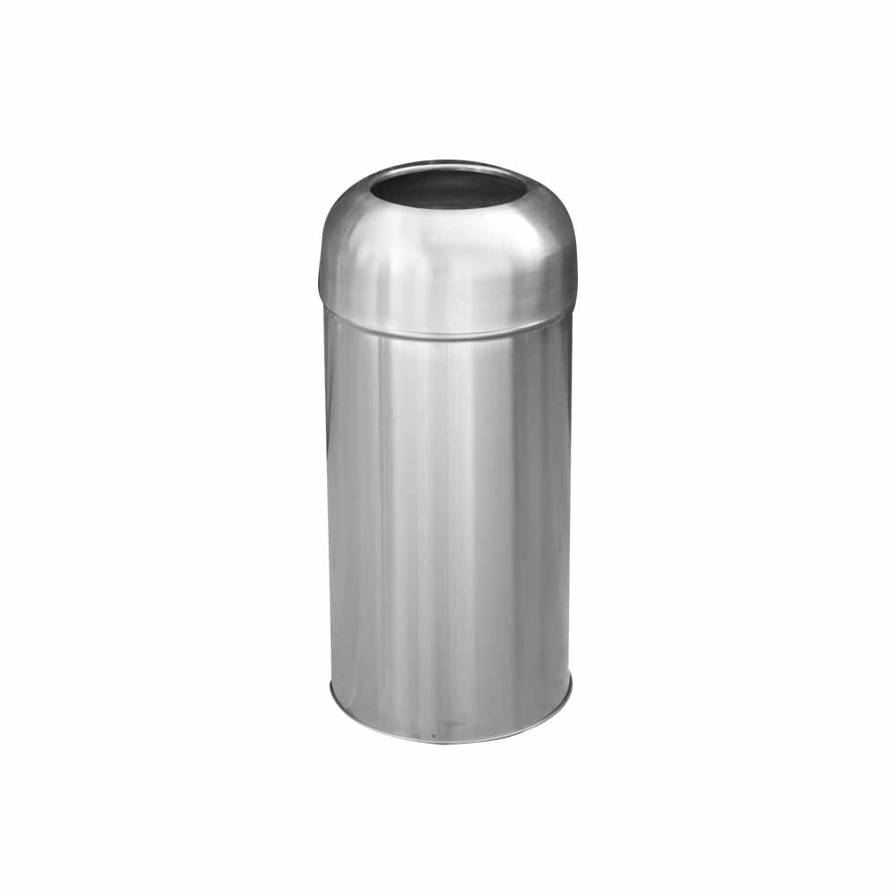 Torpil Çöp Kovası 38 Lt Paslanmaz Tm-128 resmi