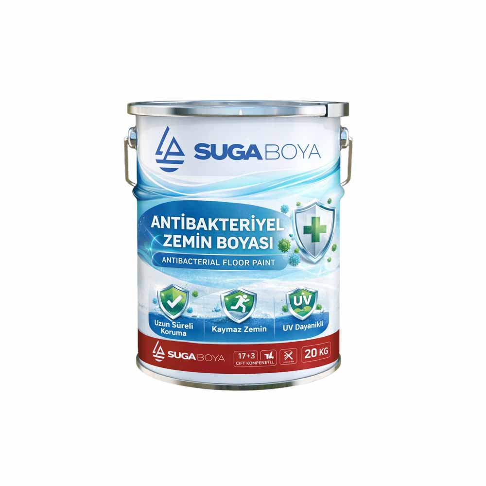 Suga Antibakteriyel Zemin Boyası 20 Kg resmi