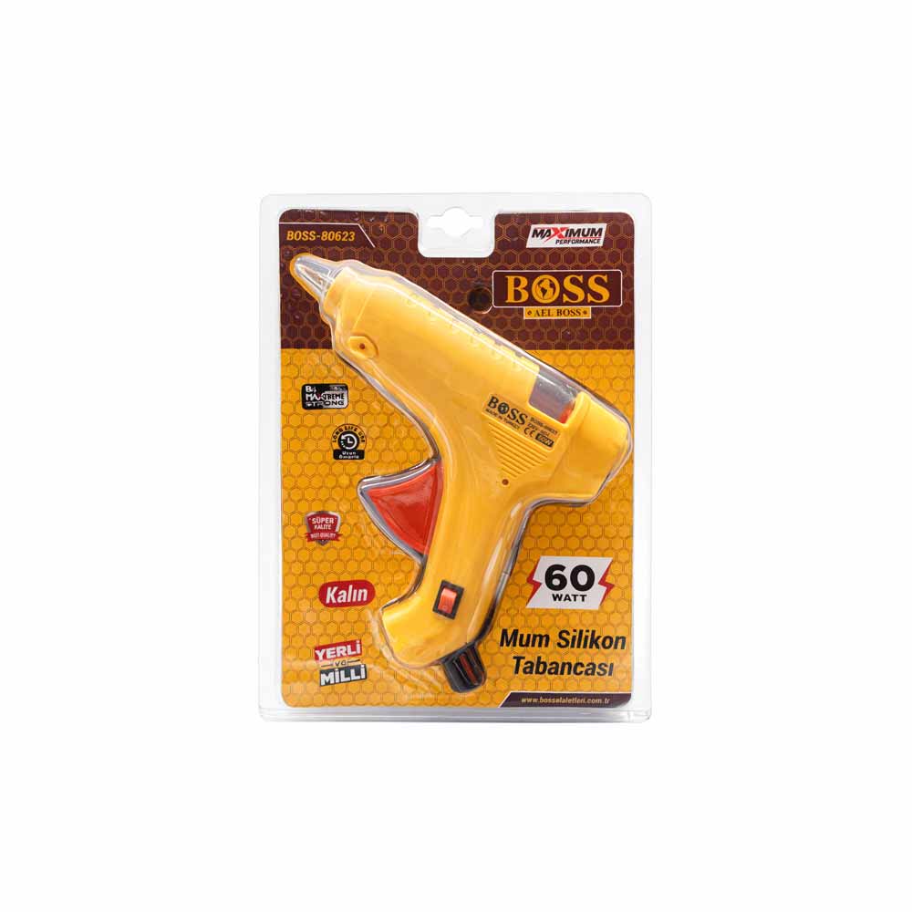 Boss Mum Silikon Tabancası Kalın 60 W 80623 resmi