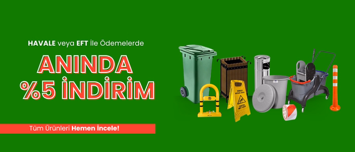 Havale / EFT ile Ödemelerde %5 İndirim Fırsatını Kaçırmayın!